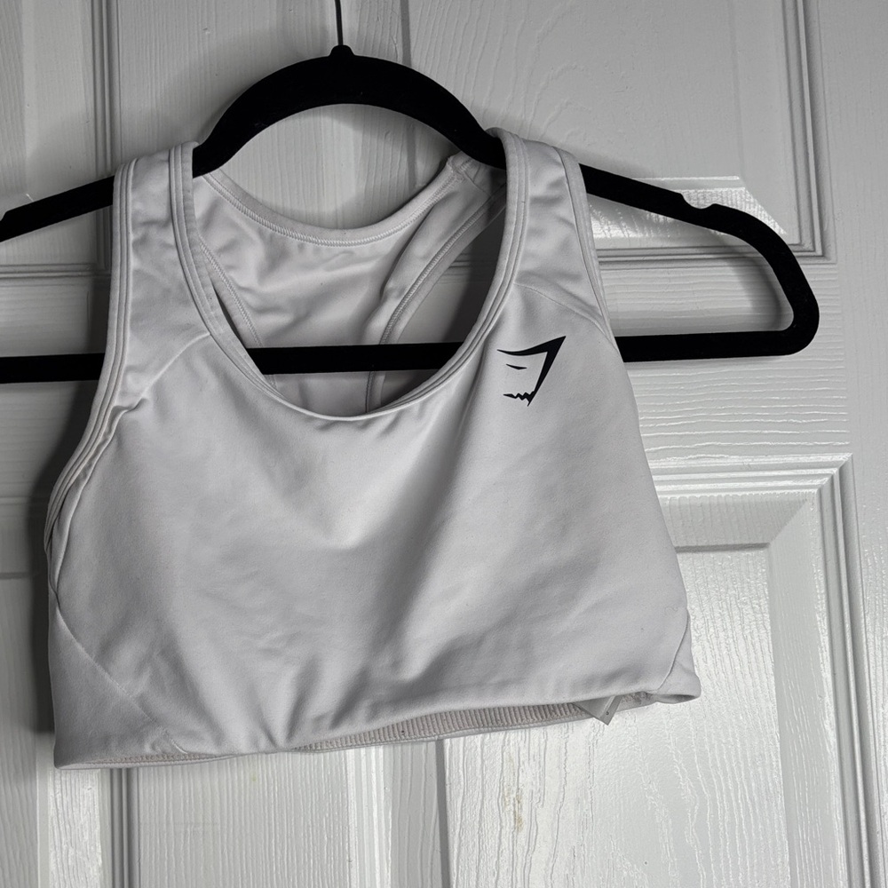 Gymshark White Sports Bra